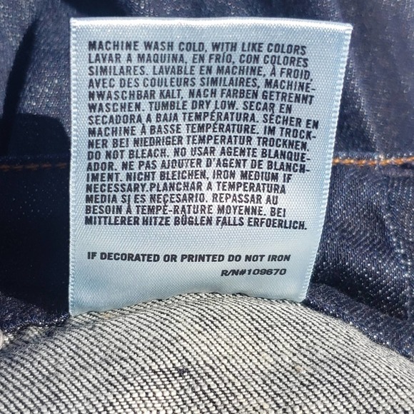 Jeans Wide Leg Dark Wash Low Waist Birkin Stretch Embroidered COH 28 - Picture 11 of 16